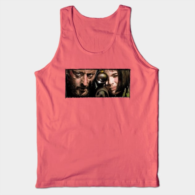 Leon & Mathilda Tank Top by D-Wrex T-Shirts 